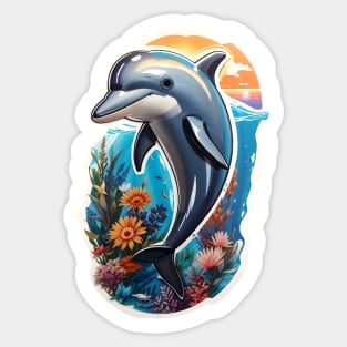 Dolphin Sticker